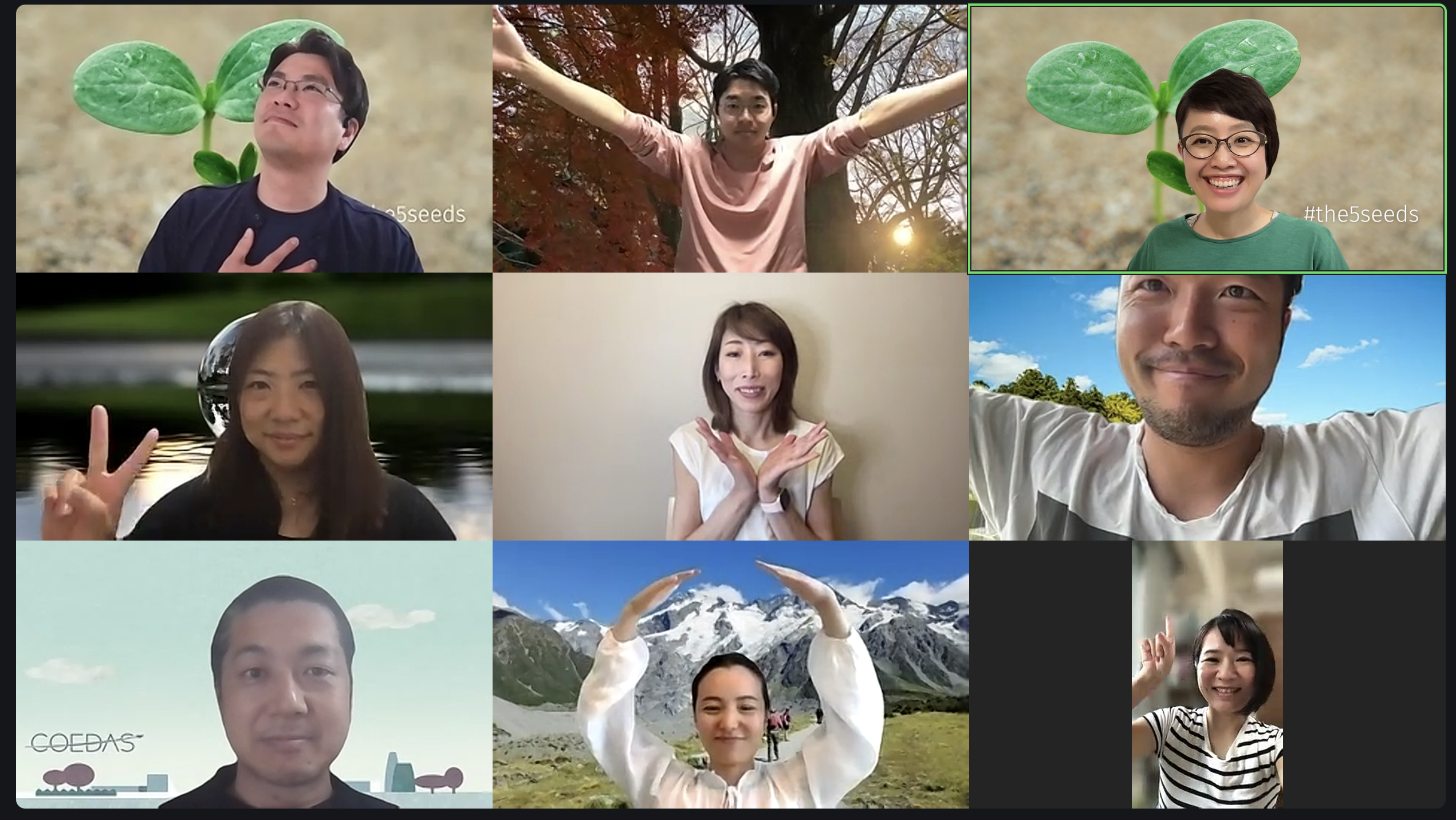 2024年5月のオンラインワークショップの様子
